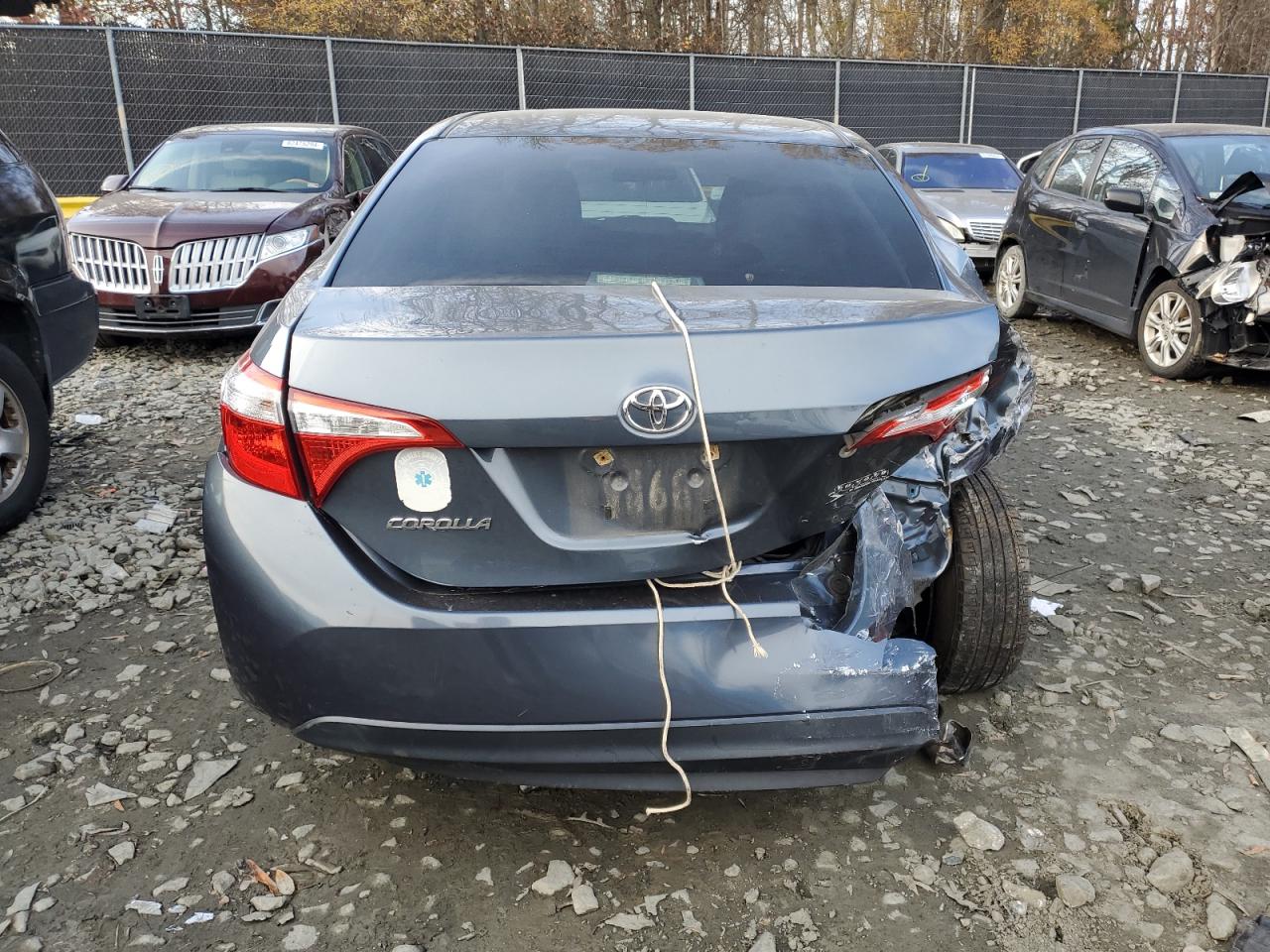 VIN 2T1BURHEXFC229978 2015 TOYOTA COROLLA no.6