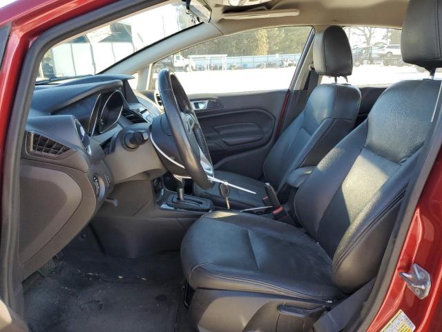 FORD FIESTA 2016 Червоний