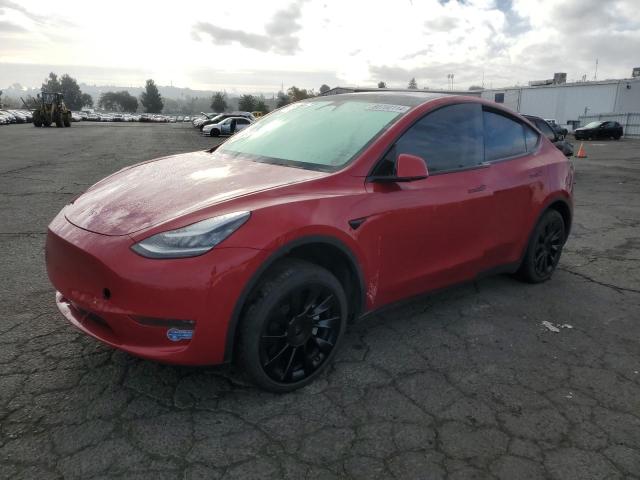  TESLA MODEL Y 2020 Красный