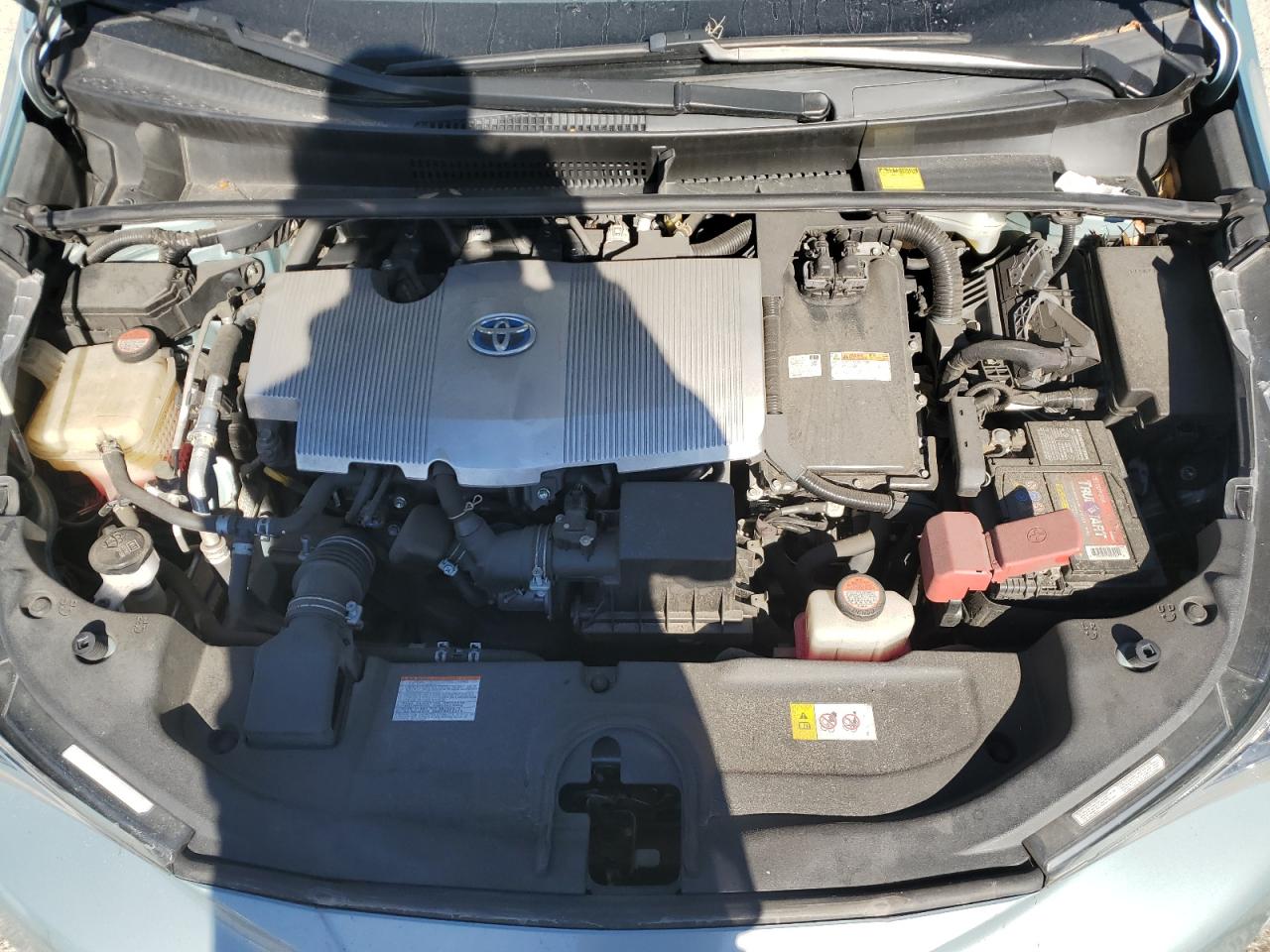 VIN JTDKARFU0G3015966 2016 TOYOTA PRIUS no.12