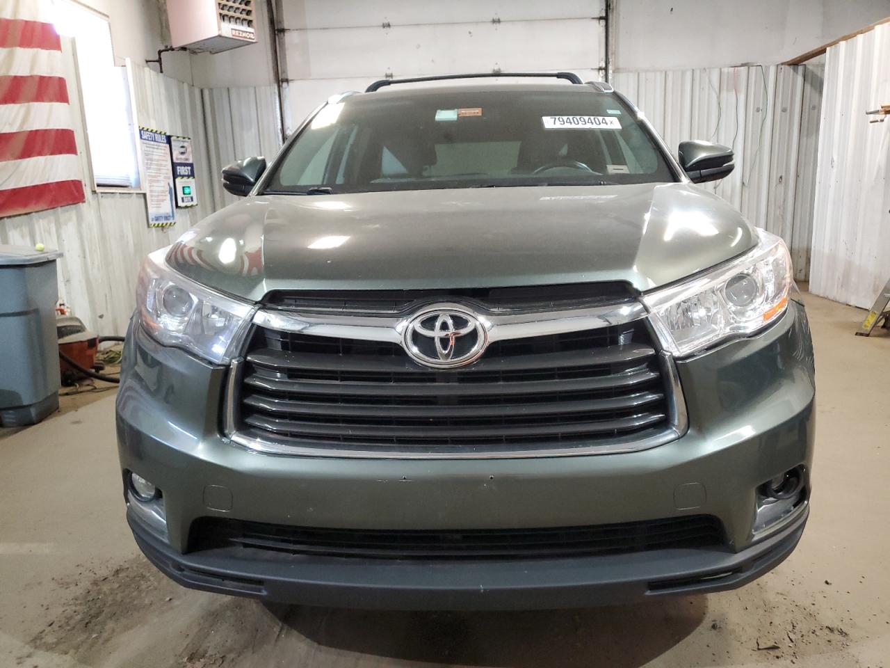 VIN 5TDDKRFH4GS276184 2016 TOYOTA HIGHLANDER no.5