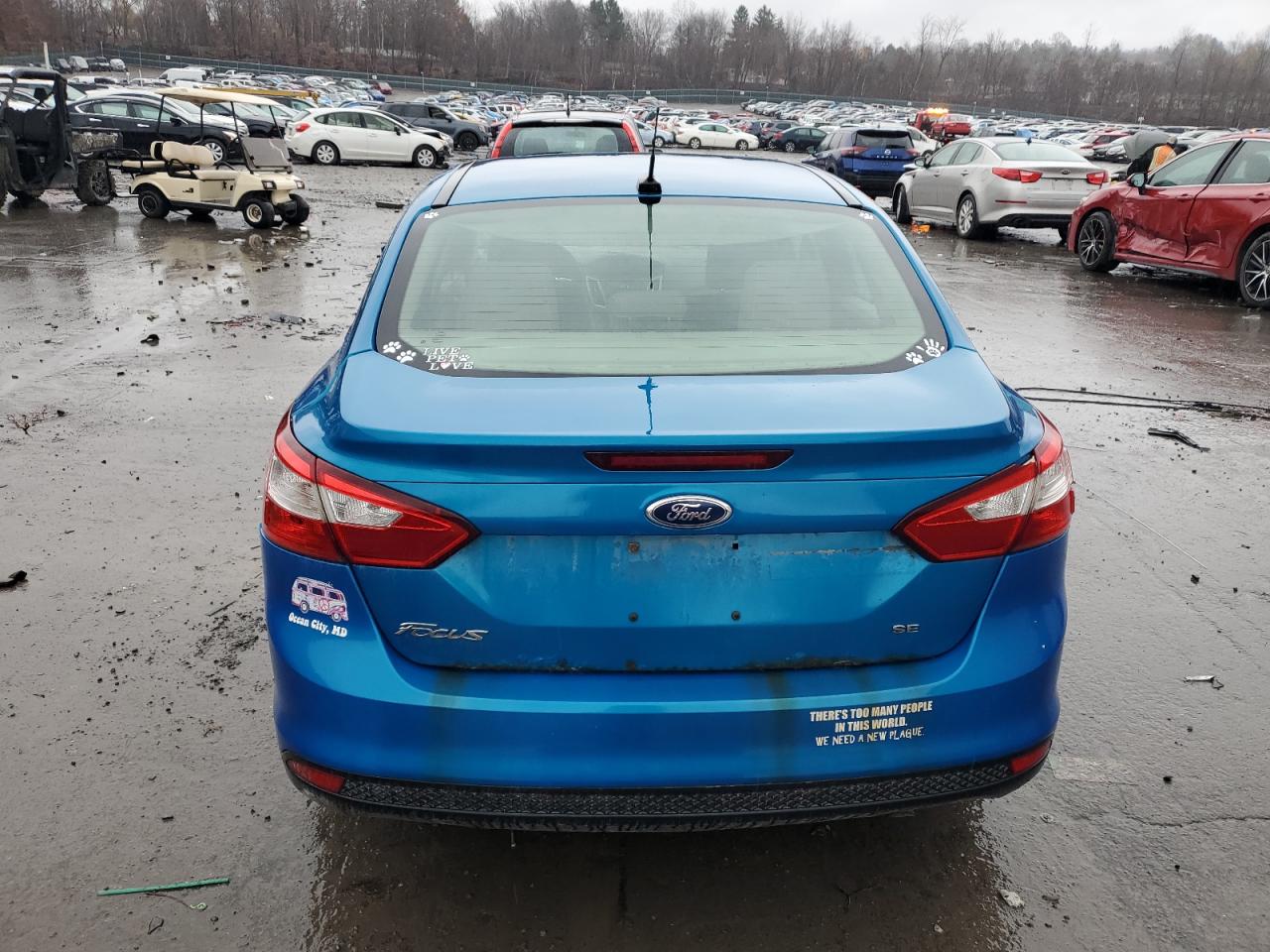 2013 Ford Focus Se VIN: 1FADP3F24DL348899 Lot: 81361984