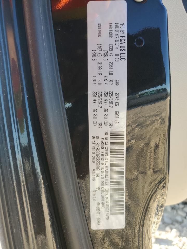 VIN 2C4RDGCG3KR753009 2019 DODGE CARAVAN no.13