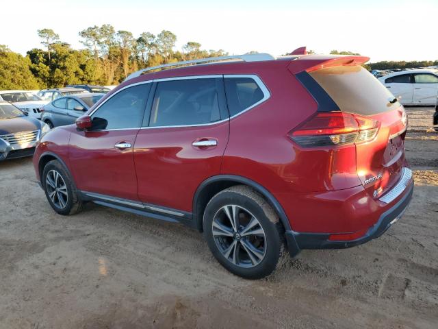  NISSAN ROGUE 2017 Czerwony