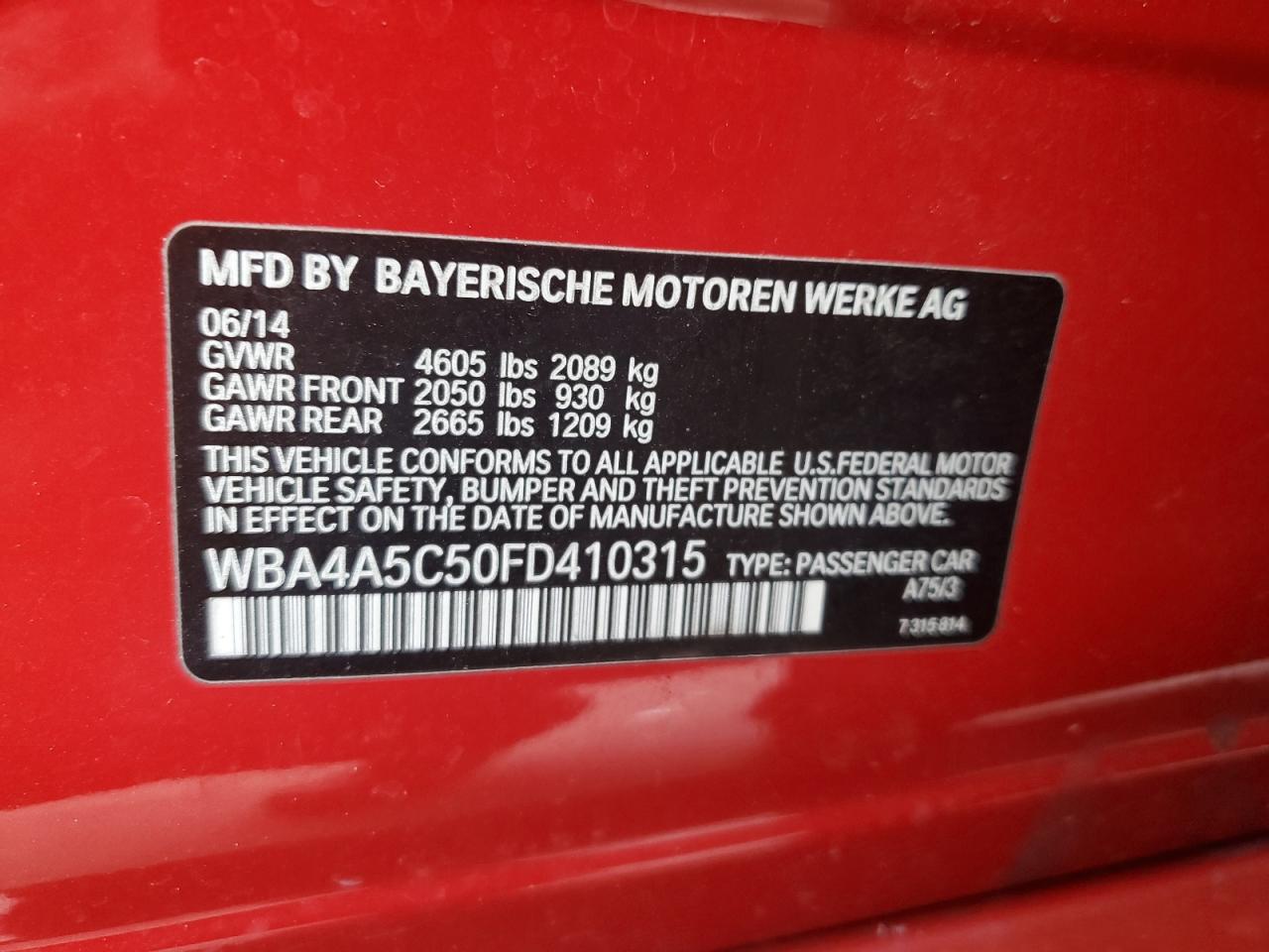 2015 BMW 4er - Image 12