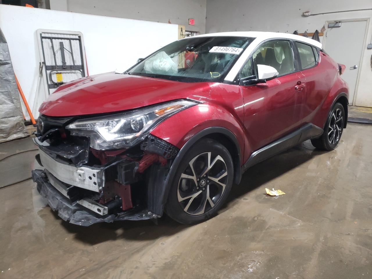 VIN JTNKHMBX9J1010732 2018 TOYOTA C-HR no.1