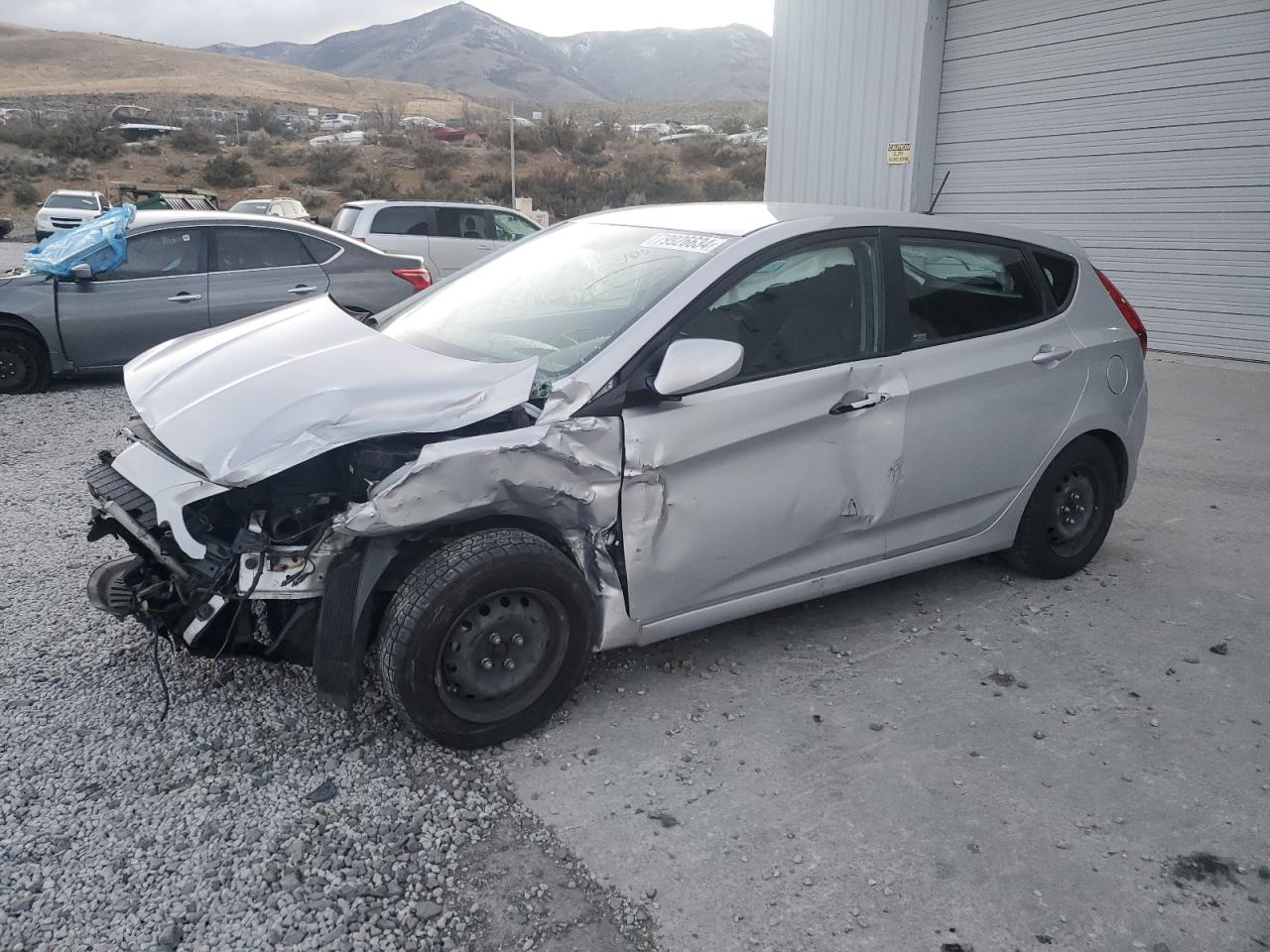 2017 Hyundai Accent Se for Sale in Reno, NV - Front End