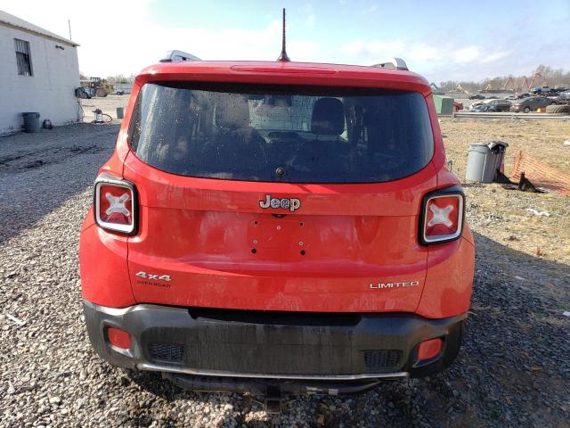  JEEP RENEGADE 2016 Red