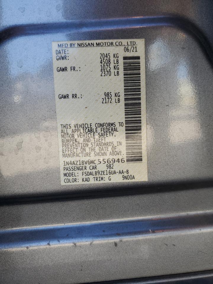 VIN 1N4AZ1BV6MC556946 2021 NISSAN LEAF no.13