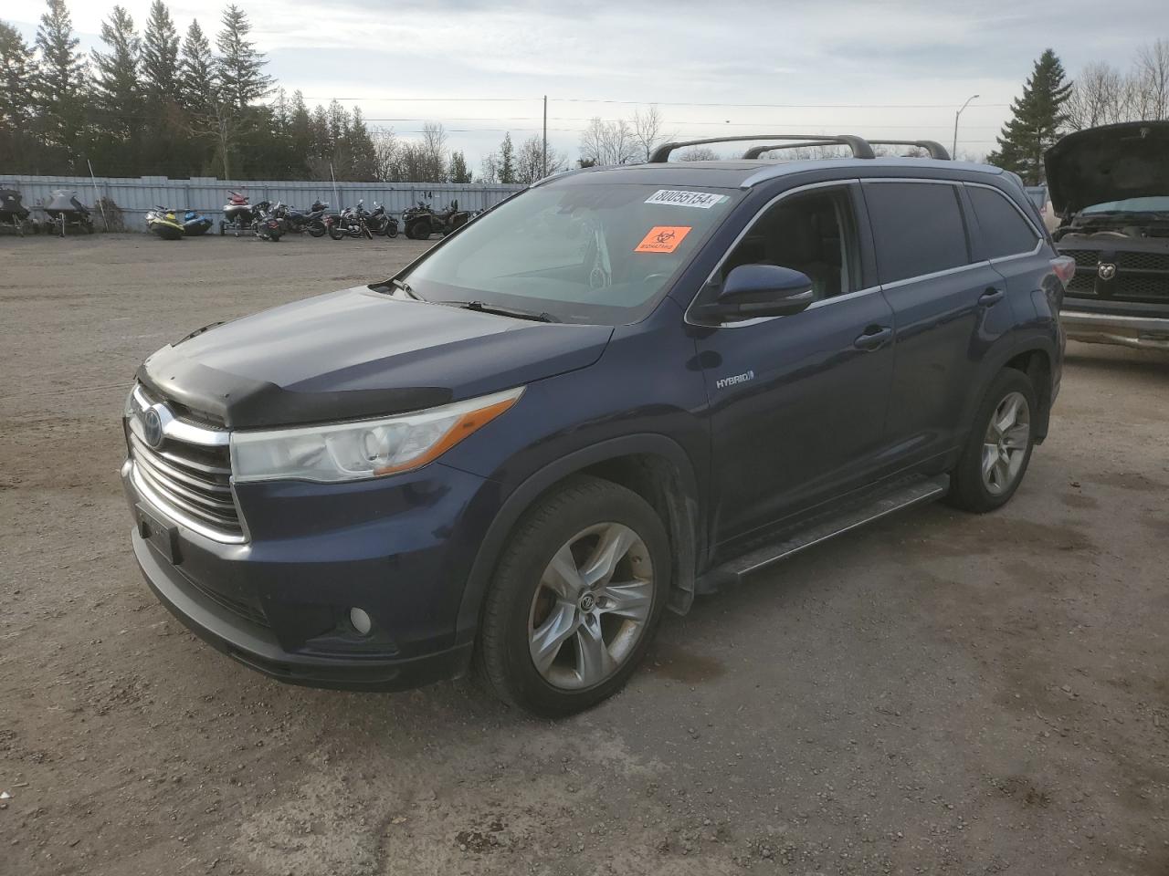 2016 Toyota Highlander Hybrid Limited VIN: 5TDDCRFH0GS013574 Lot: 80055154