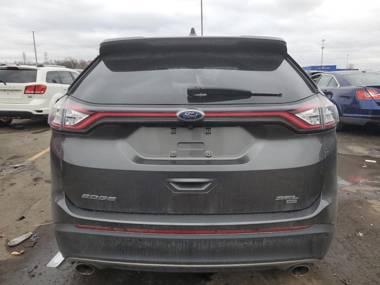 2018 Ford Edge Sel VIN: 2FMPK4J87JBC36483 Lot: 80981384