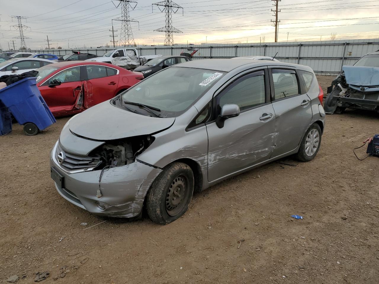 VIN 3N1CE2CPXEL398348 2014 NISSAN VERSA no.1