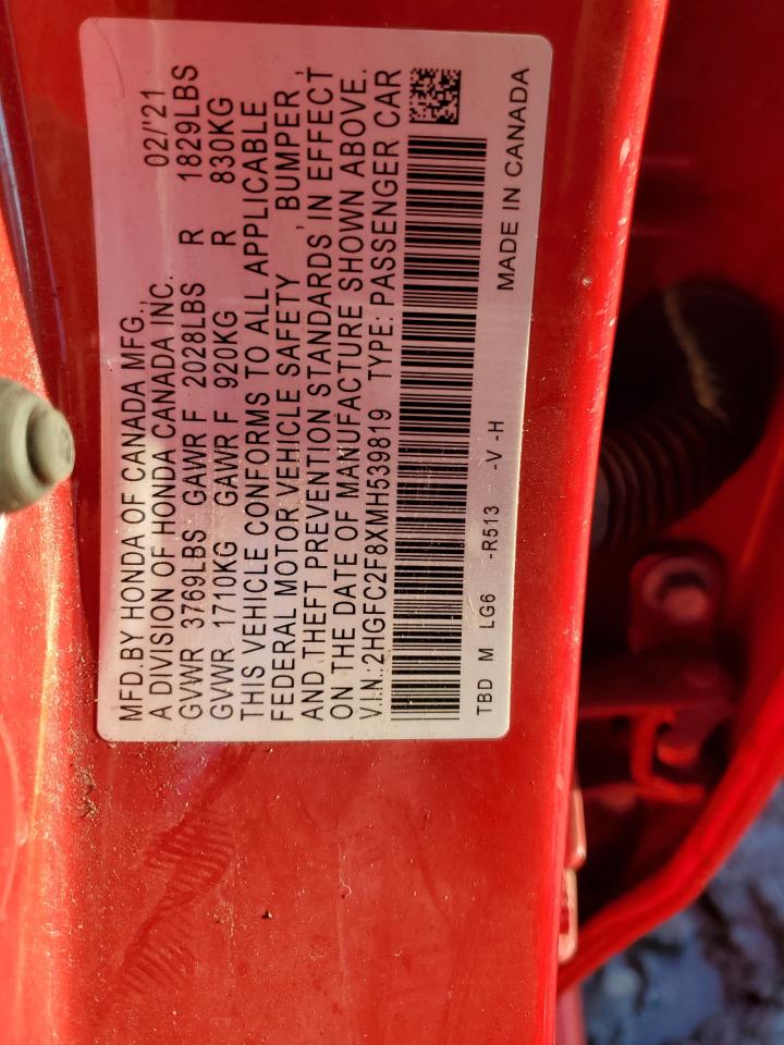 2021 Honda Civic - Image 14