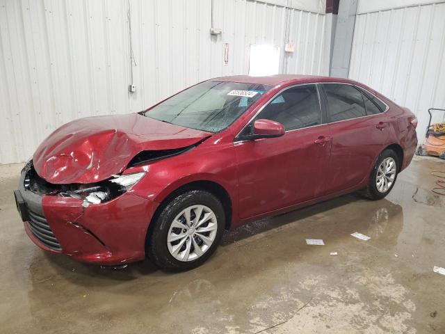  TOYOTA CAMRY 2017 Red