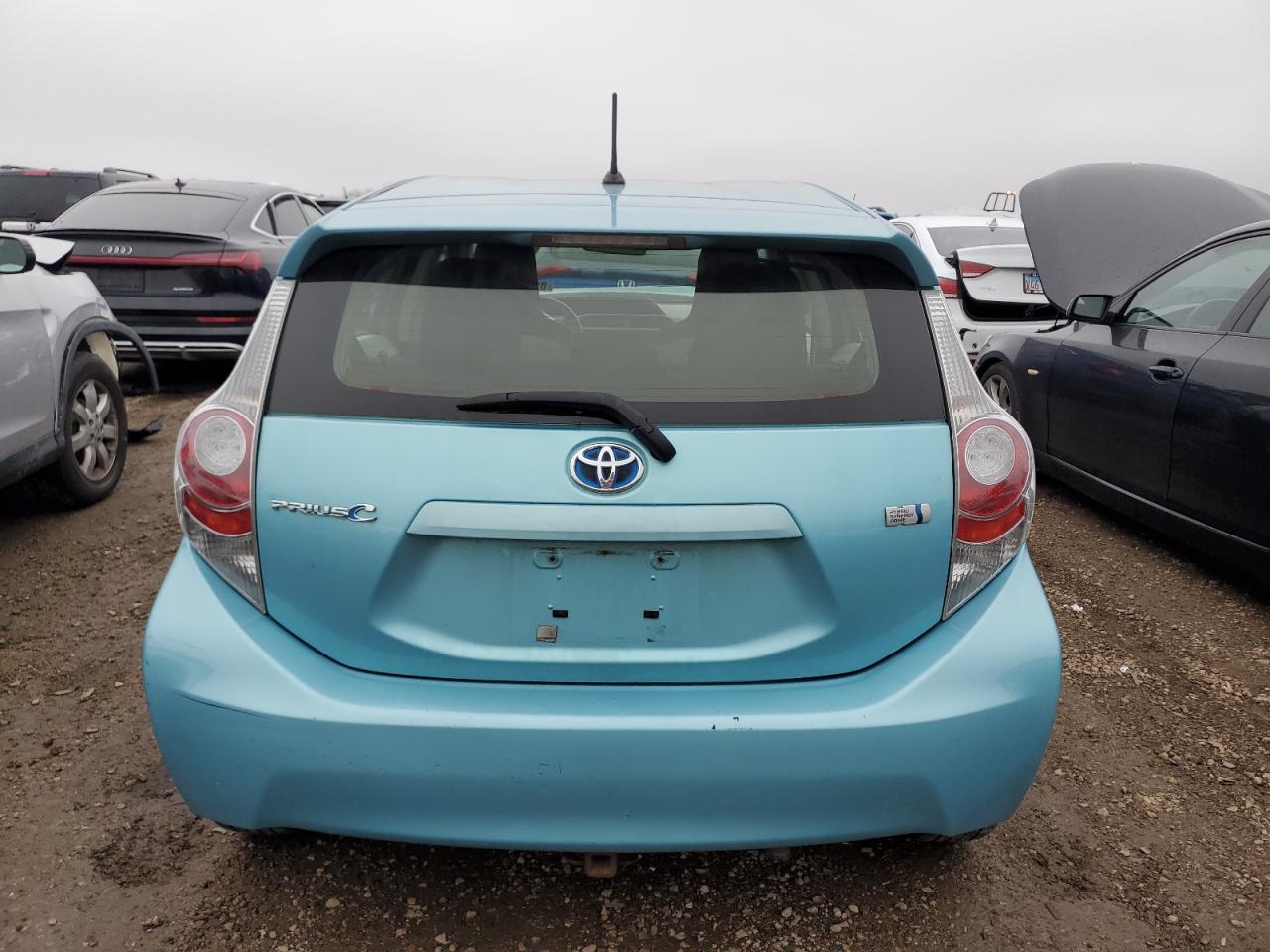 VIN JTDKDTB36E1085529 2014 TOYOTA PRIUS no.6