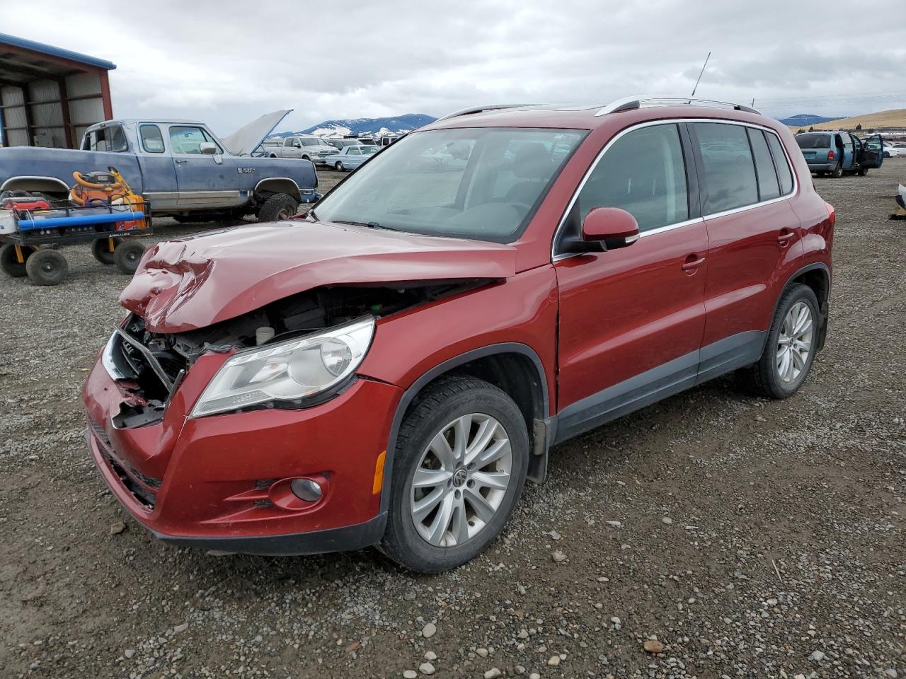 2009 Volkswagen Tiguan Se на продаже в Helena, MT - Front End