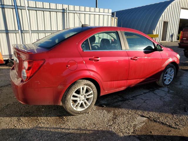  CHEVROLET SONIC 2016 Red