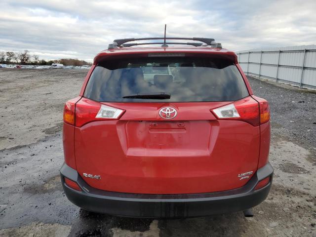  TOYOTA RAV4 2015 Czerwony