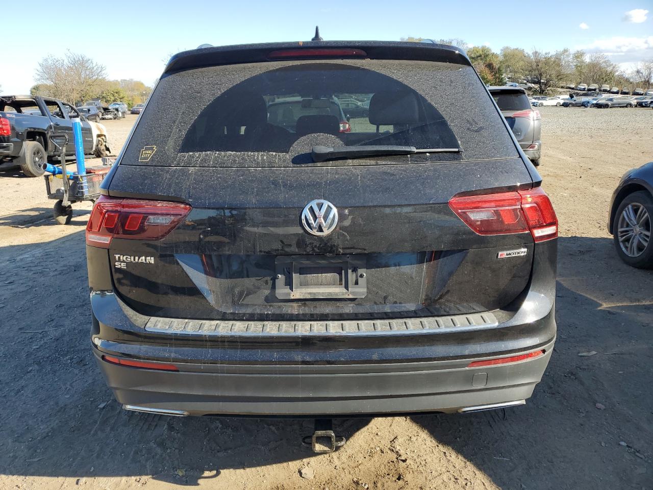 2019 Volkswagen Tiguan Se VIN: 3VV2B7AX1KM164186 Lot: 78097894