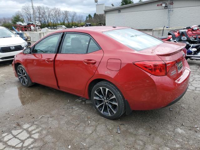  TOYOTA COROLLA 2019 Red