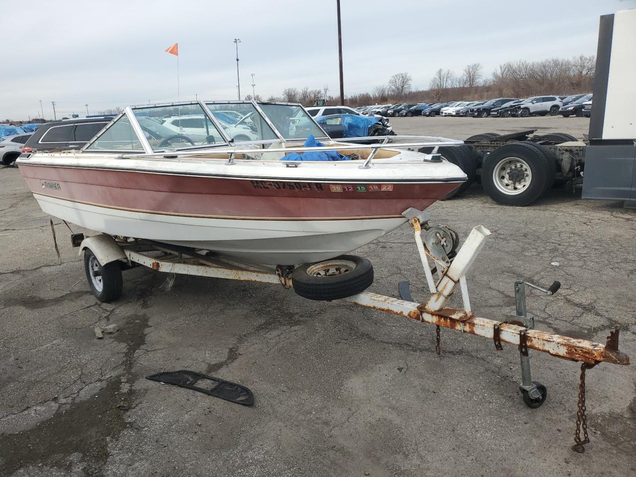 1984 Rink Boat for Sale in Woodhaven, MI - Minor Dent/Scratches