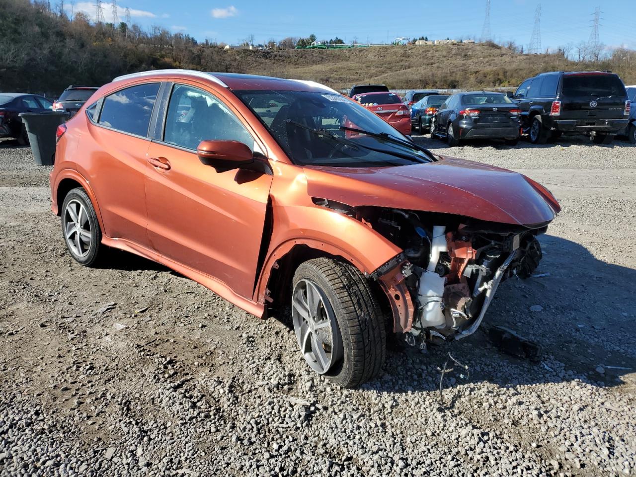 VIN 3CZRU6H98KM700893 2019 HONDA HR-V no.4