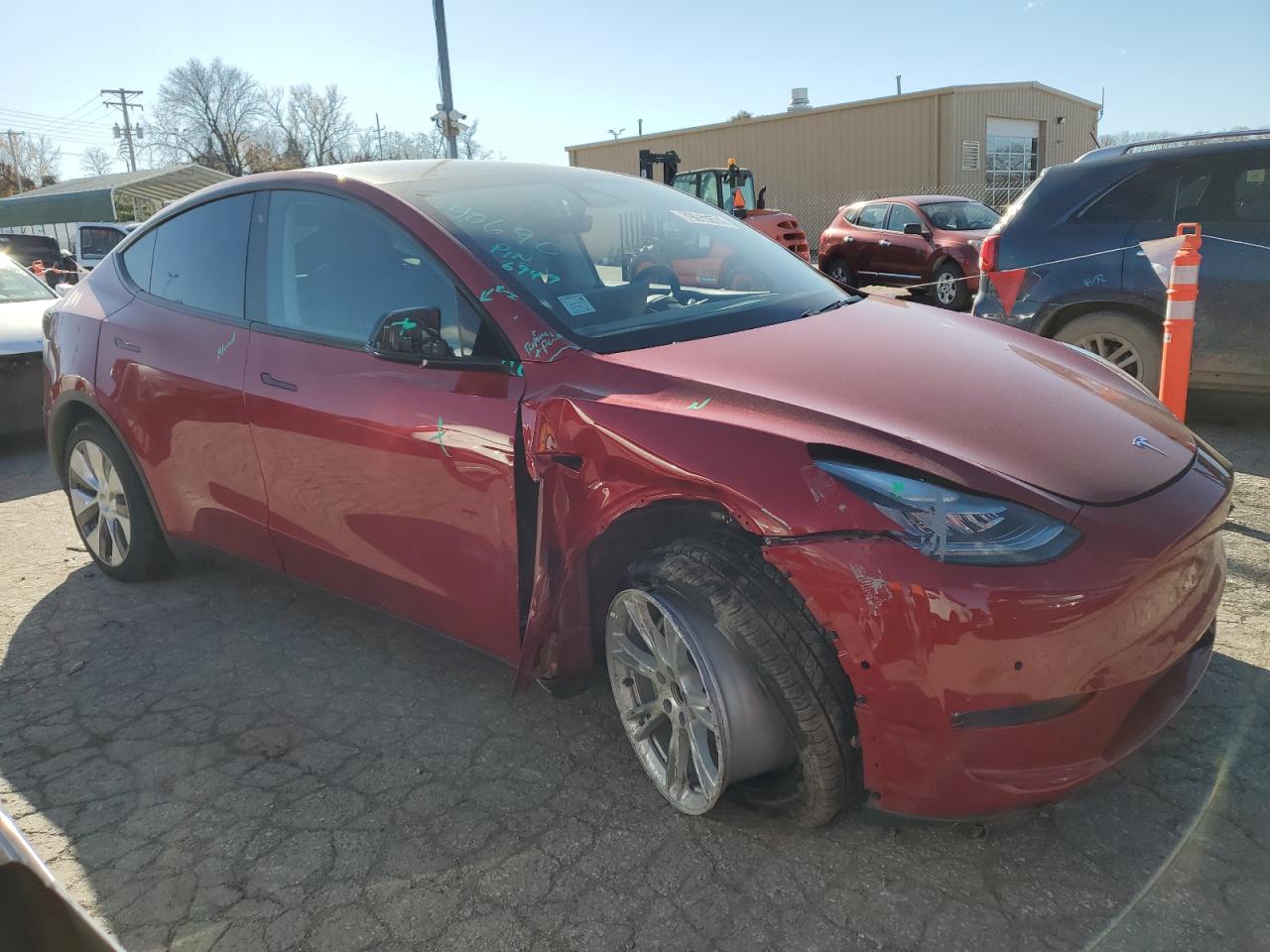 VIN 5YJYGDEE5LF026643 2020 TESLA MODEL Y no.4