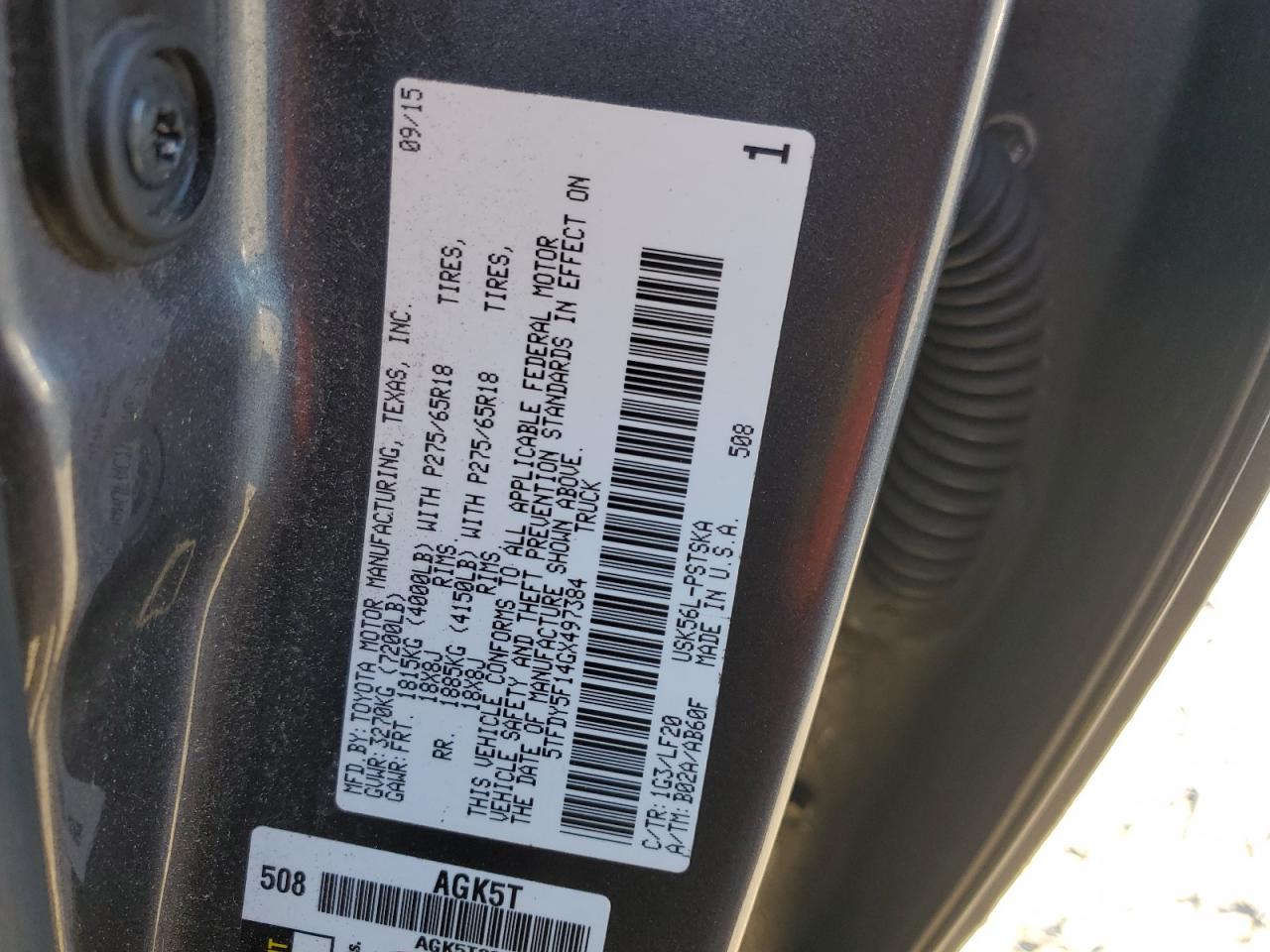 2016 Toyota Tundra - Image 13