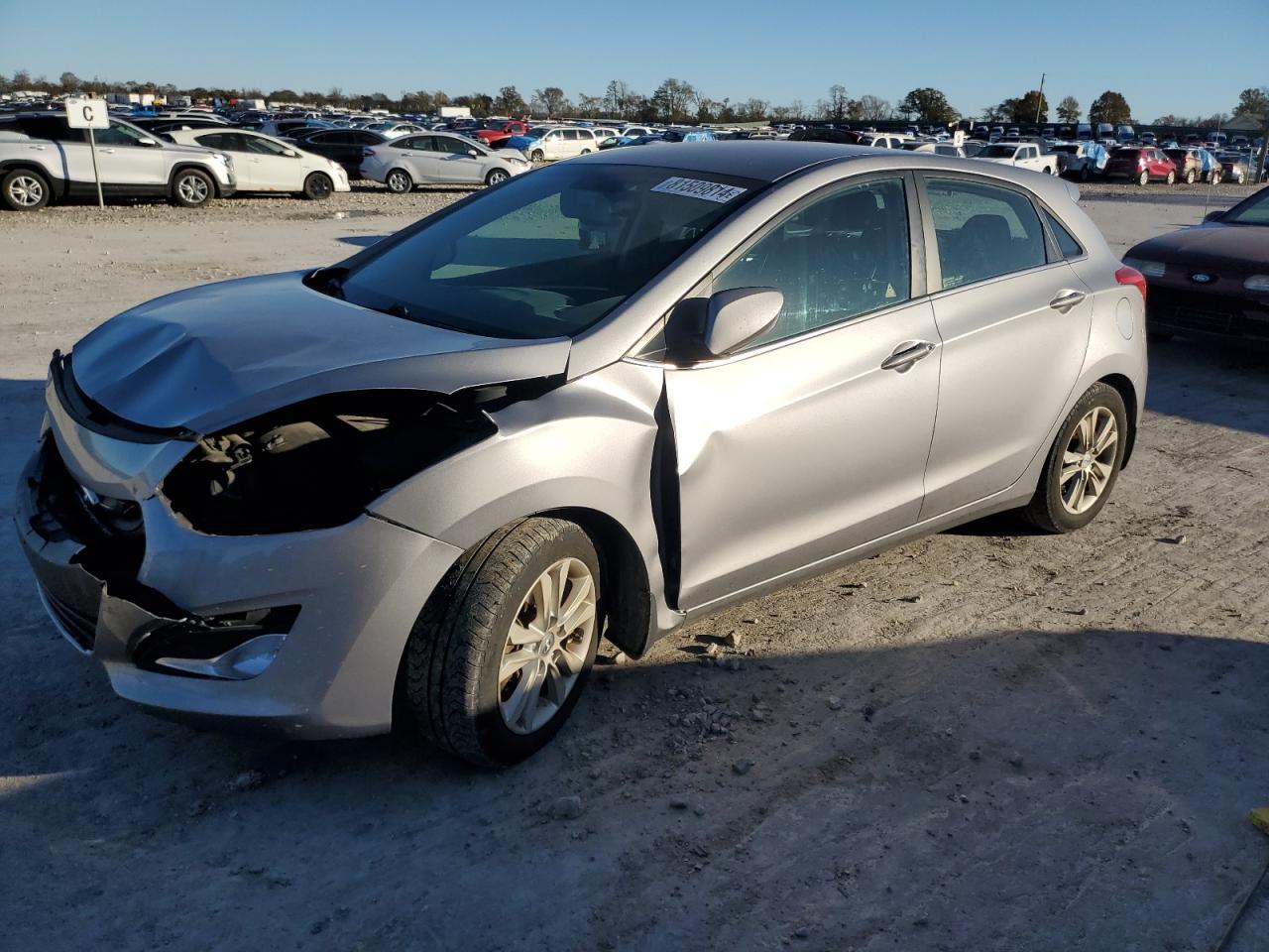 2013 Hyundai Elantra Gt VIN: KMHD35LE6DU107836 Lot: 81509814