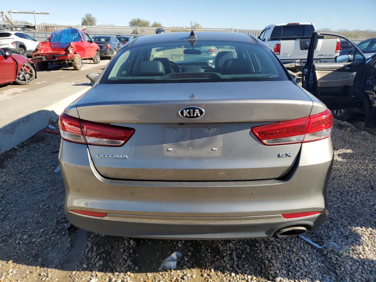 2018 Kia Optima Ex VIN: 5XXGU4L30JG199955 Lot: 80593914