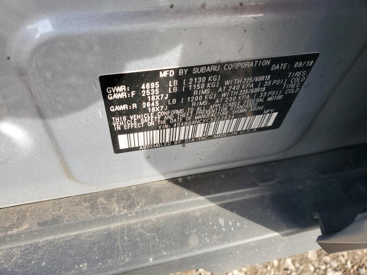 2019 Subaru Outback - Image 13