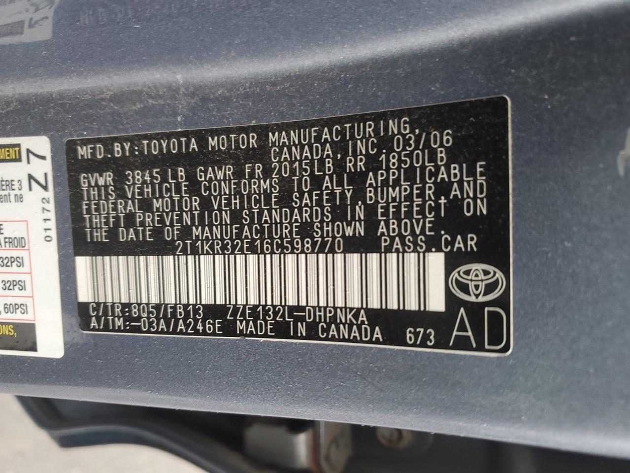 2006 Toyota Corolla - Image 12