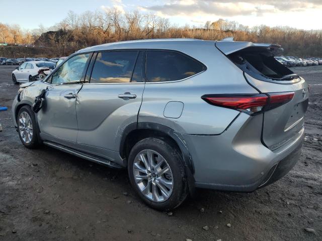  TOYOTA HIGHLANDER 2023 Серебристый
