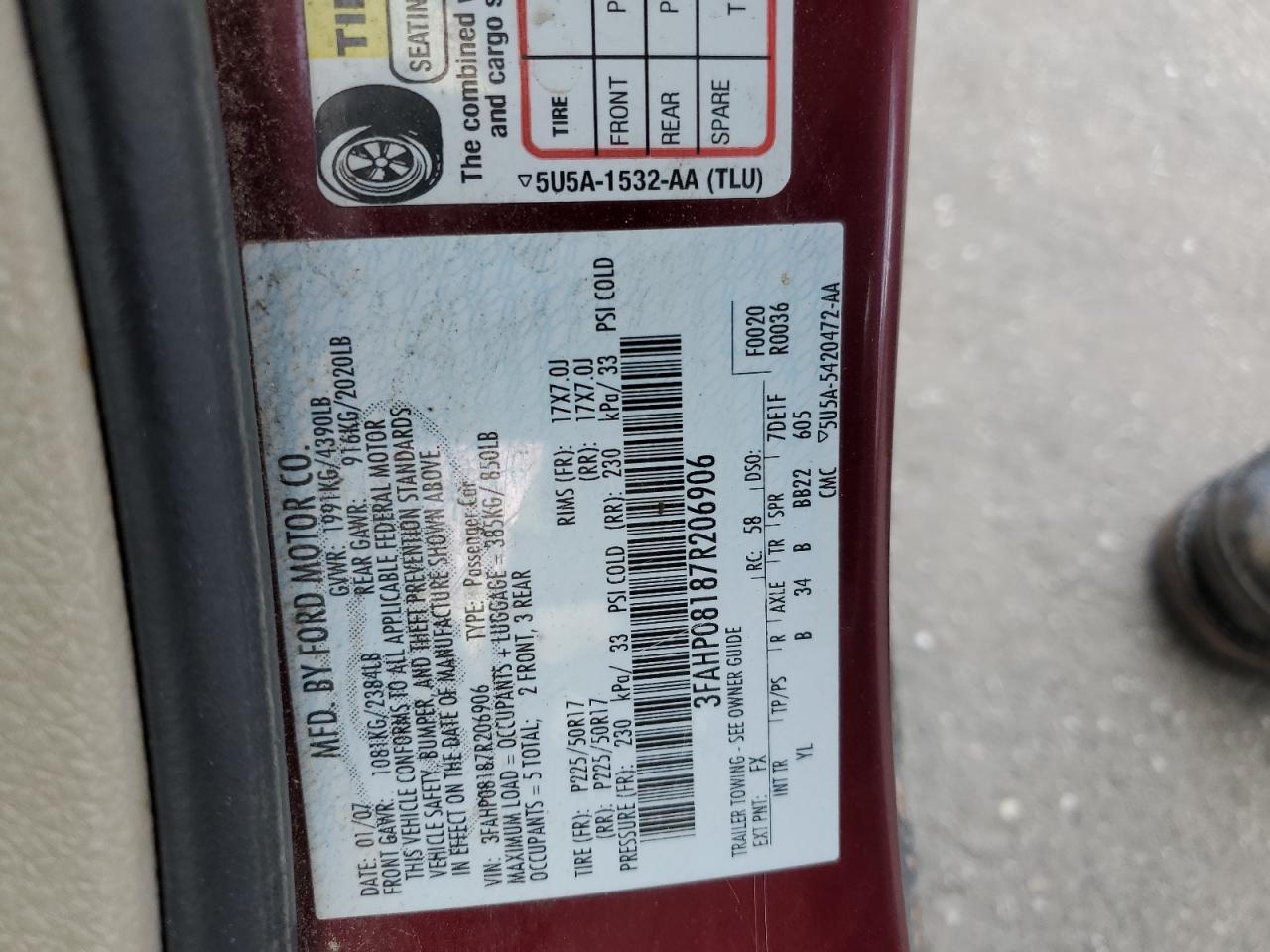 2007 Ford Fusion - Image 13