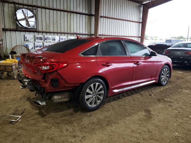  HYUNDAI SONATA 2017 Burgundy