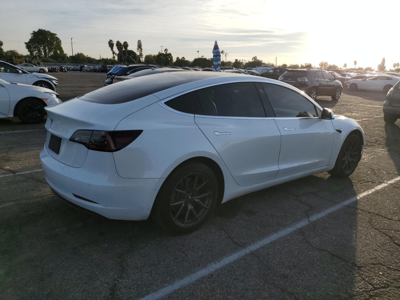 VIN 5YJ3E1EA2LF615693 2020 TESLA MODEL 3 no.3