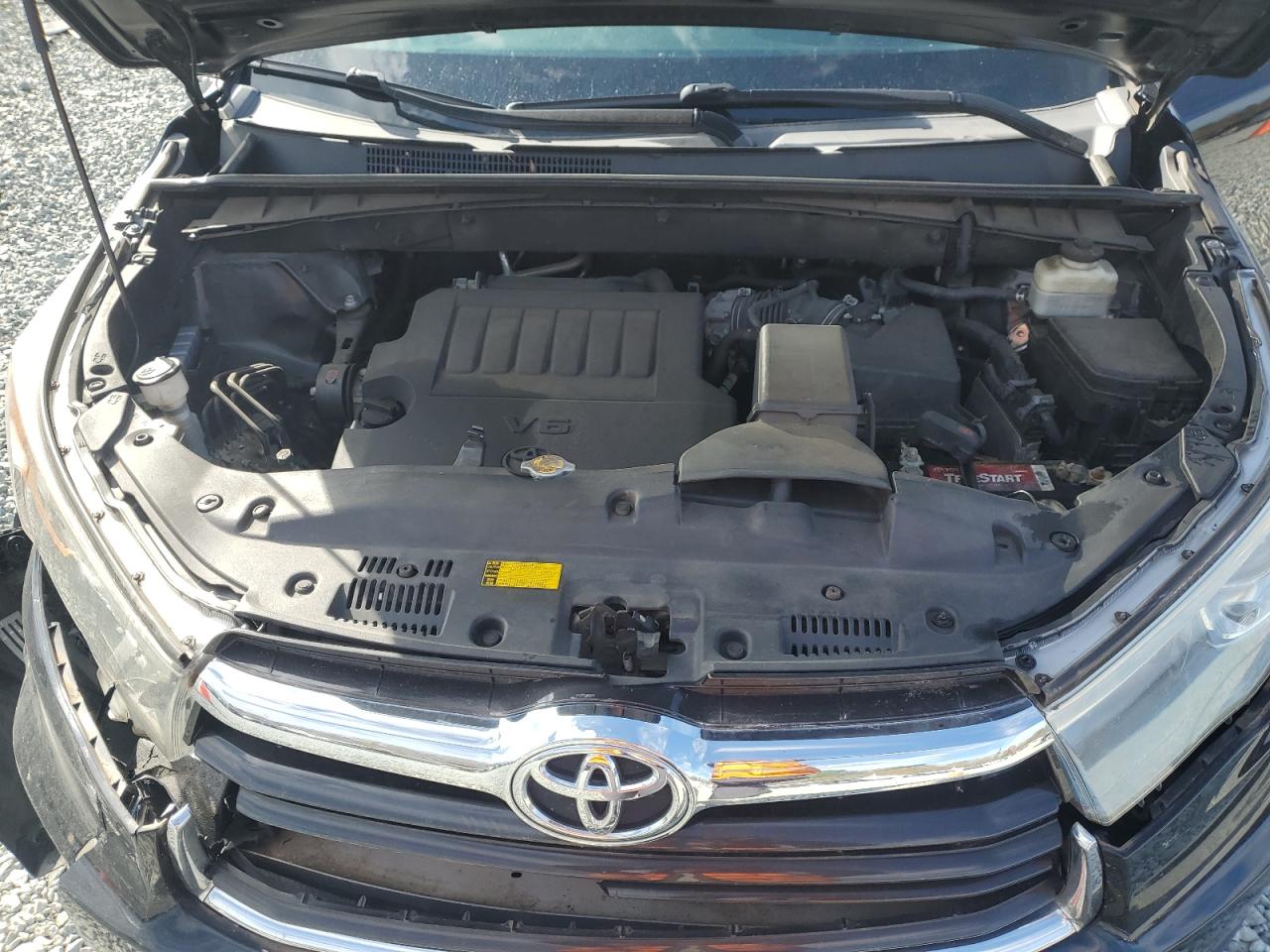 VIN 5TDKKRFH7FS087454 2015 TOYOTA HIGHLANDER no.12