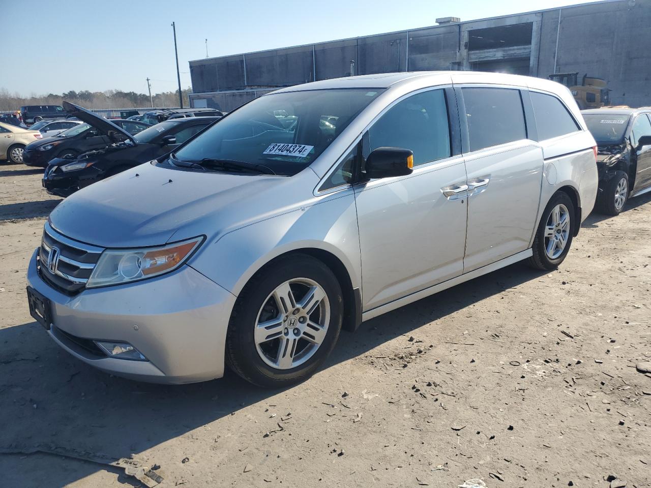 2013 Honda Odyssey Touring на продаже в Fredericksburg, VA - Front End