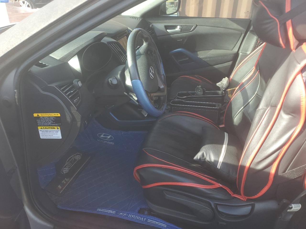 2013 Hyundai Veloster Turbo VIN: KMHTC6AE6DU173145 Lot: 77995614