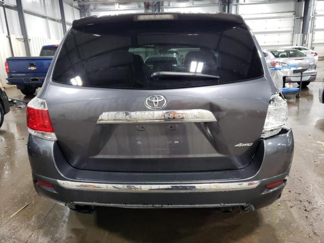  TOYOTA HIGHLANDER 2012 Угольный