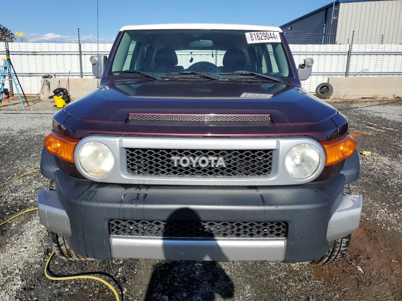 2007 Toyota Fj Cruiser VIN: JTEZU11F270006733 Lot: 81629044