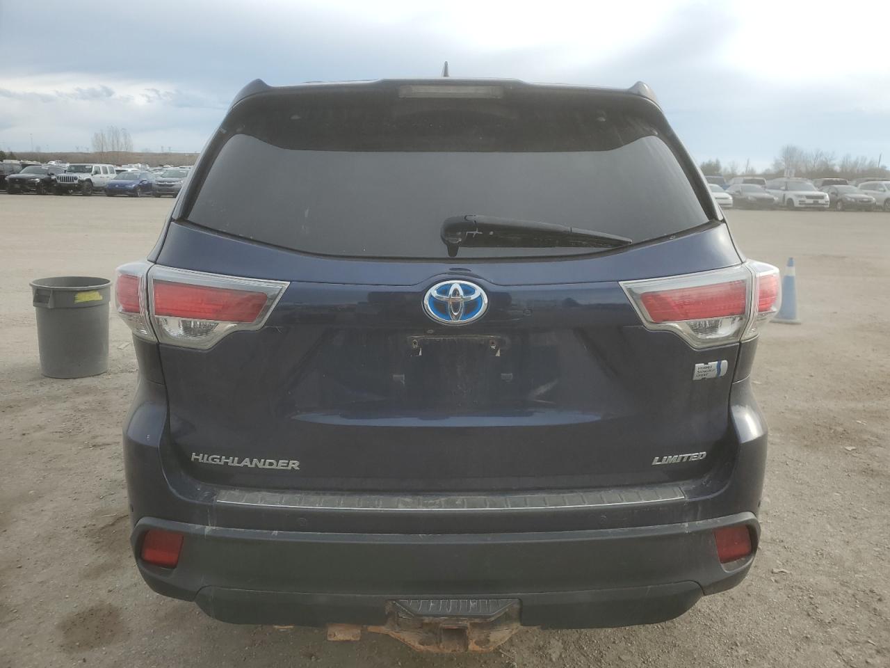 2016 Toyota Highlander Hybrid Limited VIN: 5TDDCRFH0GS013574 Lot: 80055154