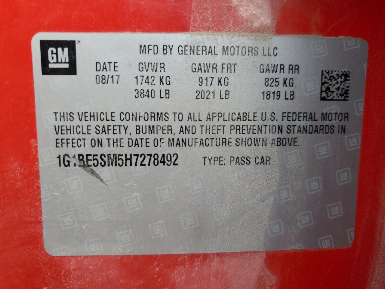 2017 Chevrolet Cruze - Image 12