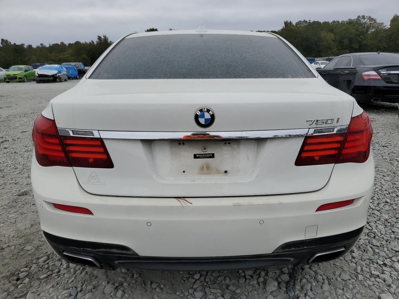 2015 BMW 750 I VIN: WBAYA8C5XFD825662 Lot: 78850474