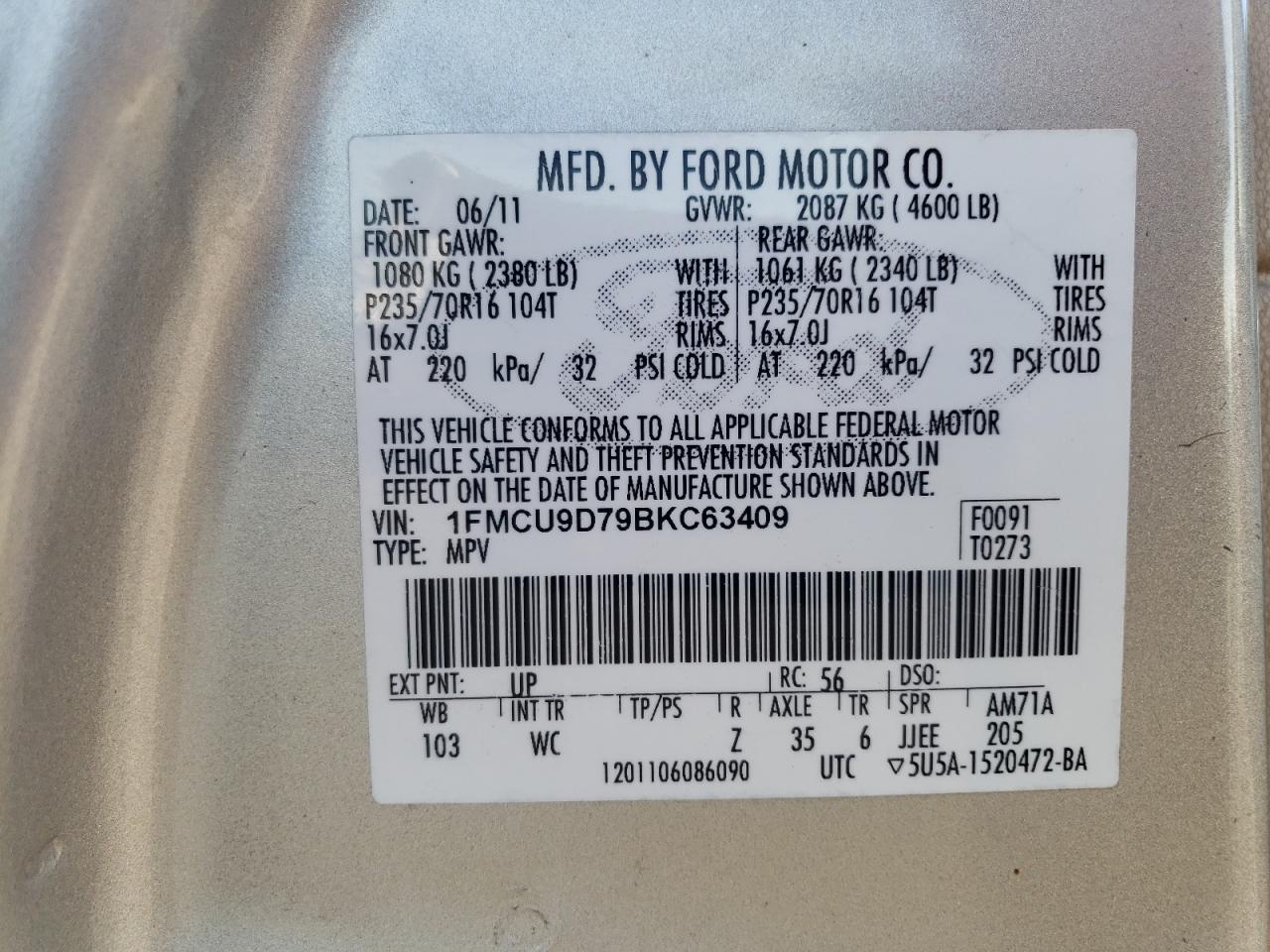 2011 Ford Escape - Image 15