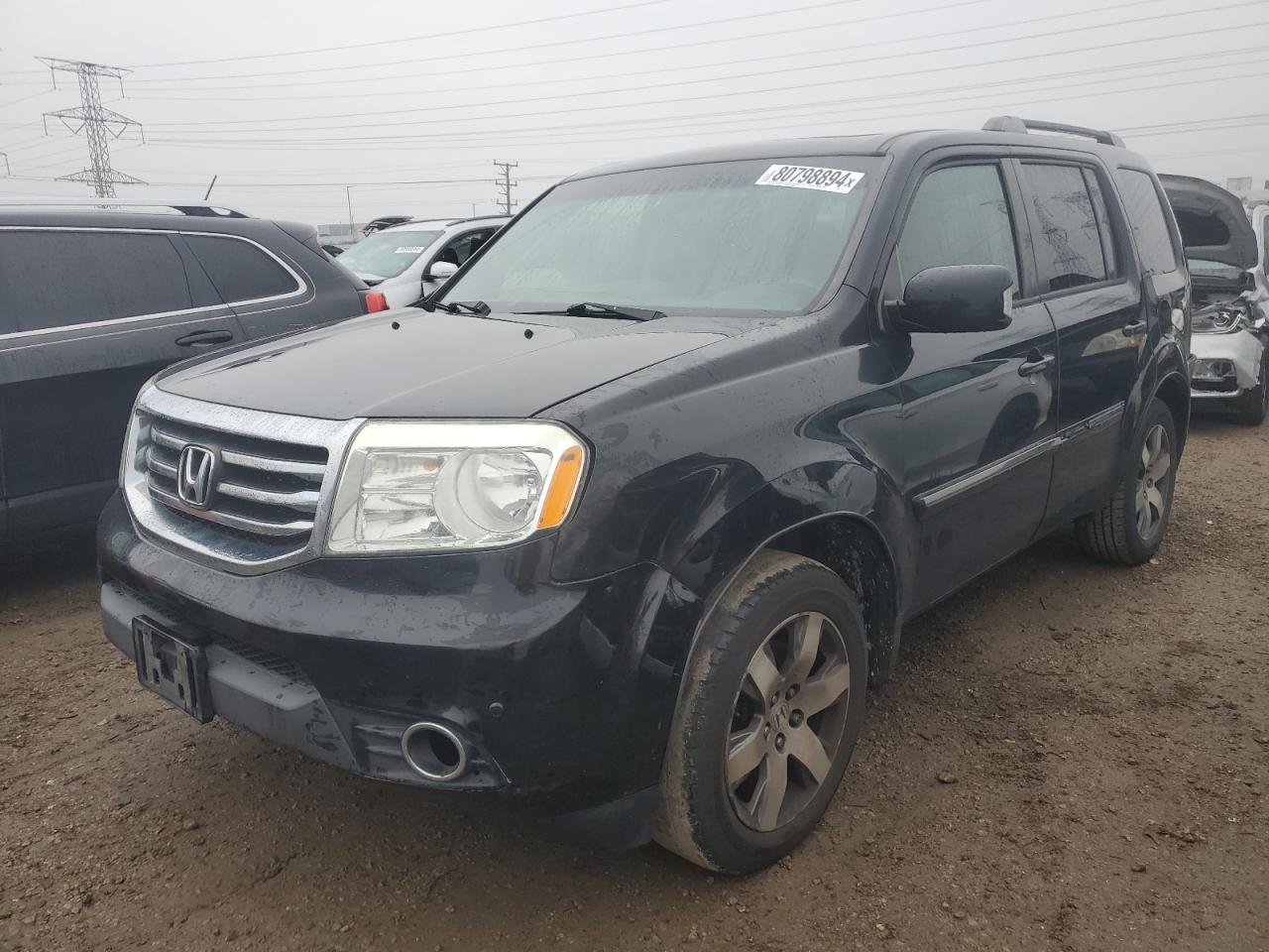 2013 Honda Pilot Touring للبيع في Elgin، IL - Normal Wear
