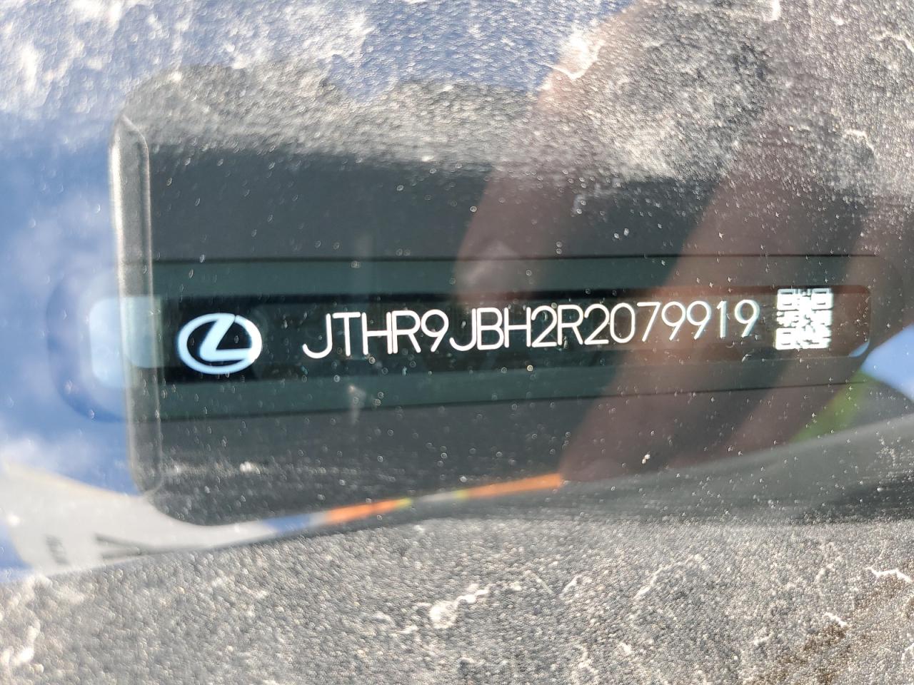 VIN JTHR9JBH2R2079919 2024 LEXUS UX 250H PR no.12