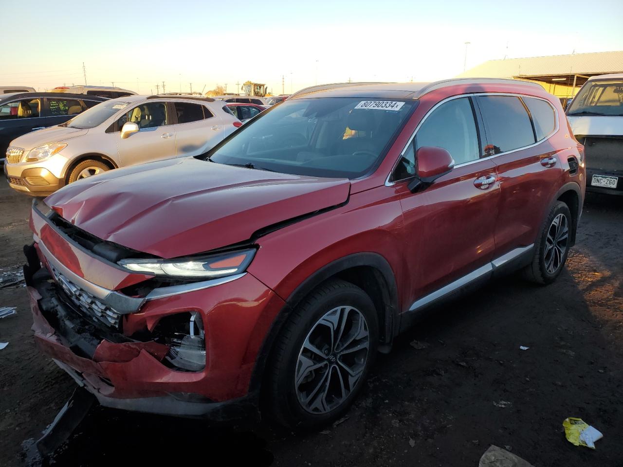 VIN 5NMS5CAA1KH133226 2019 HYUNDAI SANTA FE no.1