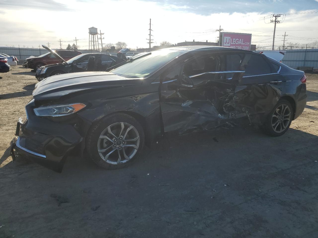 VIN 3FA6P0CDXLR115803 2020 FORD FUSION no.1