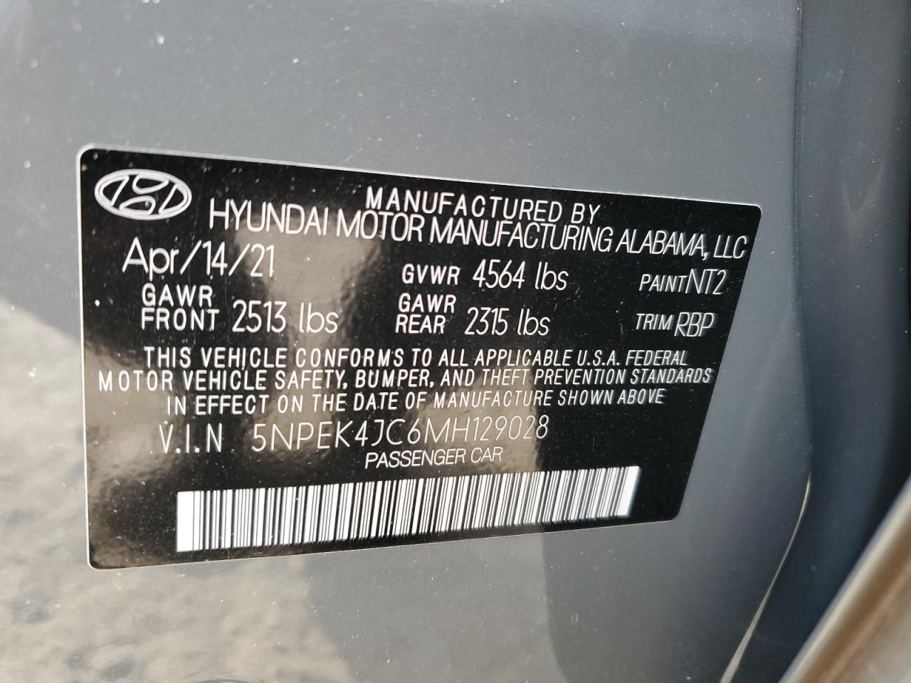 2021 Hyundai Sonata - Image 12